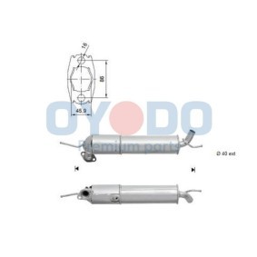 Katalysator 10N0015-OYO SMART von Oyodo