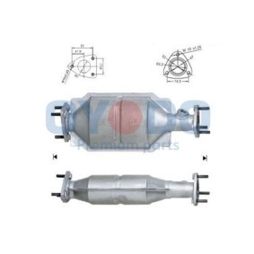 Katalysator für HONDA von Oyodo