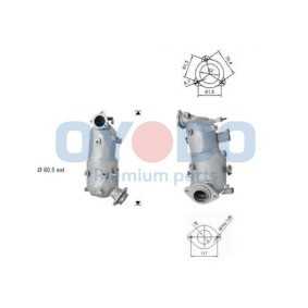 Achetez des Filtre à particules Oyodo 20N0053-OYO à prix pour 436,99 €