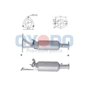 Comprar Filtro de partículas de Oyodo 20N0078-OYO a bajo precio de 356,91 €