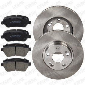 Compre Discos y pastillas de freno de STARK online para Kangoo II / Grand Kangoo (KW, KW0/1) a precios moderados