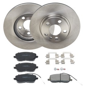 Achetez des Kit disque et plaquette de frein de chez RIDEX en ligne pour Jumpy I Van (BS, BT, BY, BZ) à prix modérés