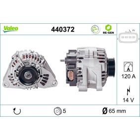 Lichtmaschine 440372 von VALEO günstig für 208,72 € online kaufen
