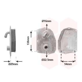 Comprar Enfriador de aceite de VAN WEZEL 30013724 a bajo precio de 63,06 €