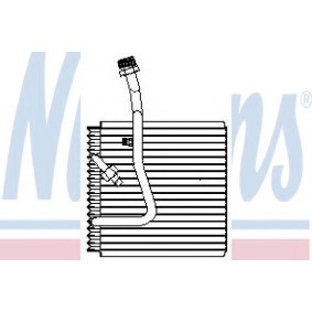 Verdampfer, Klimaanlage 92102 SUBARU von NISSENS