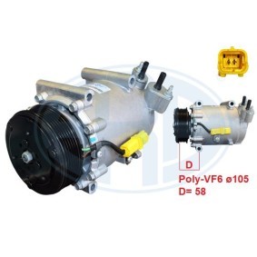 Compre Compresor de aire acondicionado de ERA online para CORSA F Furgoneta/hatchback a precios moderados