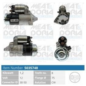 Compre Motor de arranque da MEAT & DORIA 5035748 a um preço baixo por 114,02 €