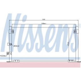 Compre Condensador de ar condicionado de NISSENS online para HILUX V Pick-up (LN_, KZN1_, VZN1_) a preços moderados