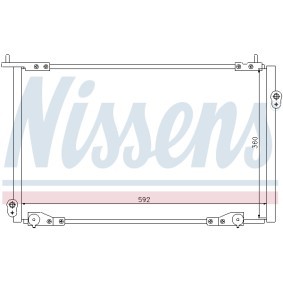 Compre Condensador de ar condicionado de NISSENS online para Accord VI Hatchback (CH, CL) a preços moderados