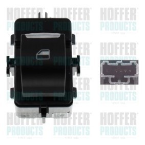 Fensterheberschalter 2106722 von HOFFER günstig für 37,54 € online kaufen