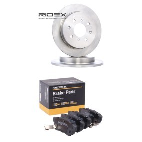 Achetez des Disques et plaquettes de freins RIDEX 3405B2448 à prix pour 50,60 €
