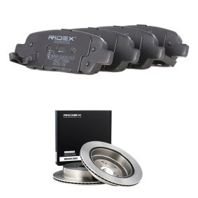 Osta Jarrupalasarja, levyjarru RIDEX:llä 3405B2450 edullisesti hintaan 110,56 €