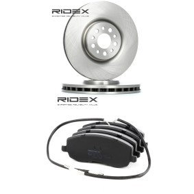 Comprar Kit de discos de freno y pastillas de RIDEX 3405B2721 a bajo precio de 72,72 €