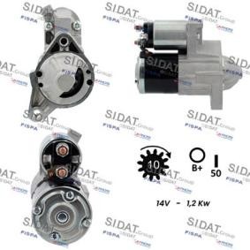 Köp Startmotor av SIDAT S12MH0873A2 till det låga priset 1271,89 kr
