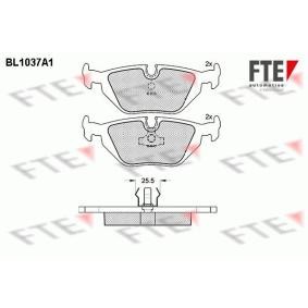 Compre Pastilhas de travão da FTE 9010017 a um preço baixo por 32,49 €