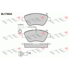 Bremsbeläge 9010366 von FTE günstig für 36,41 € online kaufen