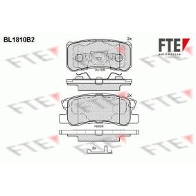 Bremsbeläge 9010387 von FTE günstig für 34,36 € online kaufen