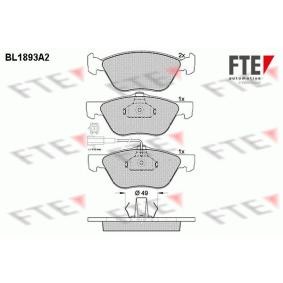 Bremsbeläge 9010480 von FTE günstig für 55,53 € online kaufen