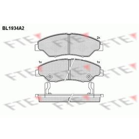 Bremsbeläge 9010524 von FTE günstig für 30,29 € online kaufen
