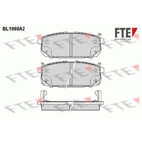 Bremsbeläge 9010570 von FTE günstig für 39,42 € online kaufen