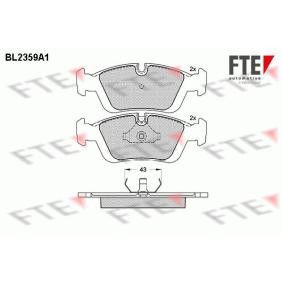 Compre Pastilhas de travão da FTE 9010709 a um preço baixo por 24,93 €