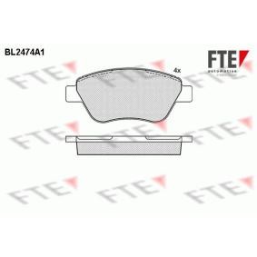 Bremsbeläge 9010753 von FTE günstig für 25,25 € online kaufen