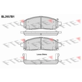 Bremsbeläge für HYUNDAI von FTE