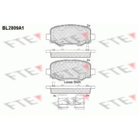 Bremsbeläge für JEEP von FTE