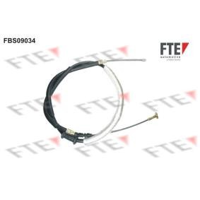 Handbremsseil 9250255 von FTE günstig für 20,88 € online kaufen