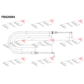 Handbremsseil 9250592 von FTE günstig für 34,76 € online kaufen