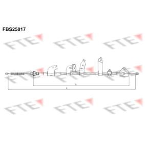 Handbremsseil 9250606 von FTE günstig für 67,09 € online kaufen