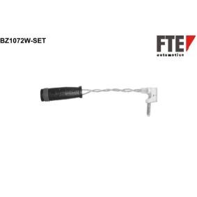 Warnkontakt, Bremsbelagverschleiß von FTE