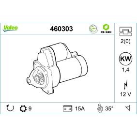 Anlasser 460303 von VALEO günstig für 196,26 € online kaufen