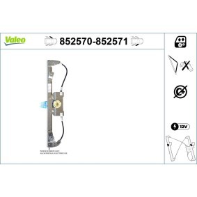 Fensterheber 852570 von VALEO günstig für 54,41 € online kaufen