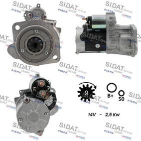 Anlasser S12HT0190 von SIDAT günstig für 346,40 € online kaufen