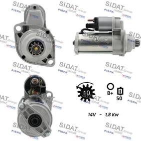 Anlasser S12VA0027 von SIDAT günstig für 226,80 € online kaufen