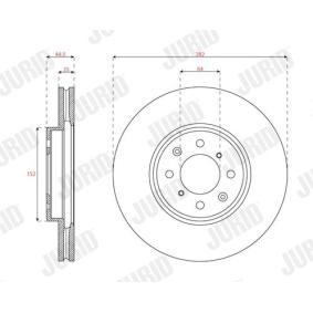 Bremsscheibe 563611JC von JURID günstig für 91,88 € online kaufen