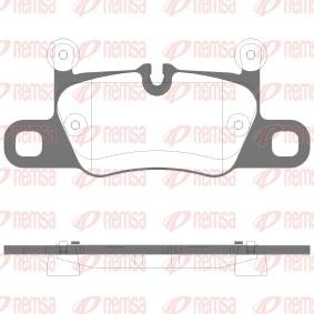 Acquista Kit pastiglie freni da REMSA 1714.30 a buon mercato per soli 38,38 €
