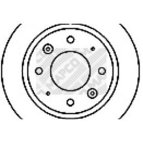 Acquista Disco freno da MAPCO 15575 a buon mercato per soli 22,85 €