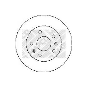 Acquista Disco freno da MAPCO 15598 a buon mercato per soli 30,53 €