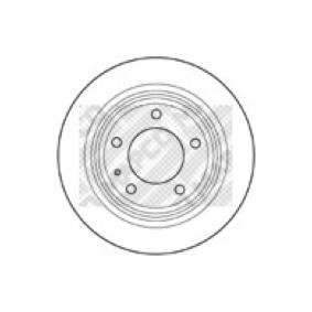 Compre Disco de travão da MAPCO 15712 a um preço baixo por 21,54 €