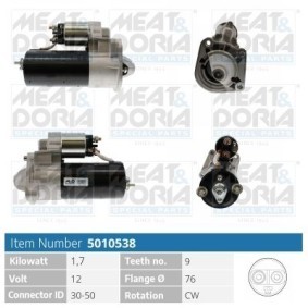 Anlasser 5010538 von MEAT & DORIA günstig für 187,81 € online kaufen
