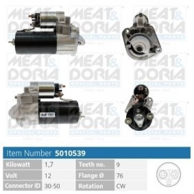 Anlasser 5010539 von MEAT & DORIA günstig für 204,26 € online kaufen
