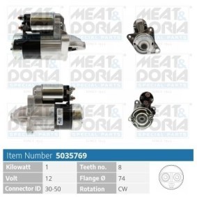 Anlasser 5035769 von MEAT & DORIA günstig für 200,91 € online kaufen