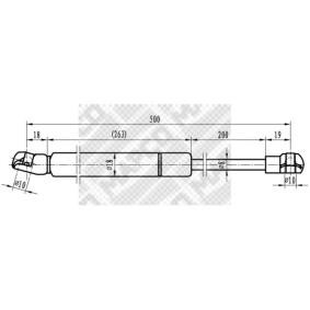 Acquista Ammortizzatore pneumatico cofano motore da MAPCO 20958 a buon mercato per soli 7,28 €