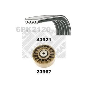 Achetez des Kit de courroie d'accessoire de chez MAPCO en ligne pour Classe C Break (S202) à prix modérés