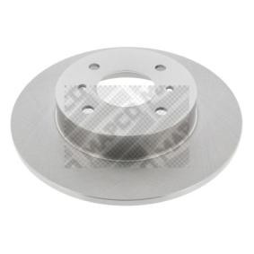 Achetez des Disque de frein MAPCO 45511 à prix pour 25,20 €