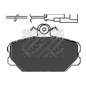 Acquista Kit pastiglie freni da MAPCO 6292 a buon mercato per soli 15,25 €