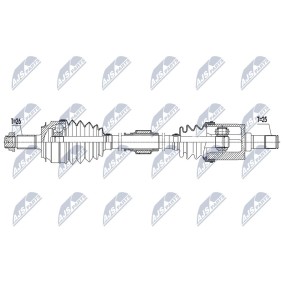 Comprar Árbol de transmisión de NTY NPW-HD-092 a bajo precio de 190,76 €