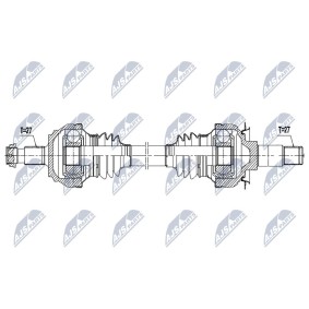 Compre Veio de transmissão de NTY online para Classe C T-modell (S205) a preços moderados